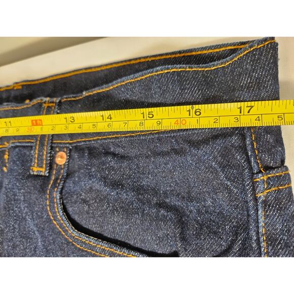 VTG Jordache Men's Denim Mid Rise Stretch Bootcut Jeans Size 34X30 - Picture 15 of 16